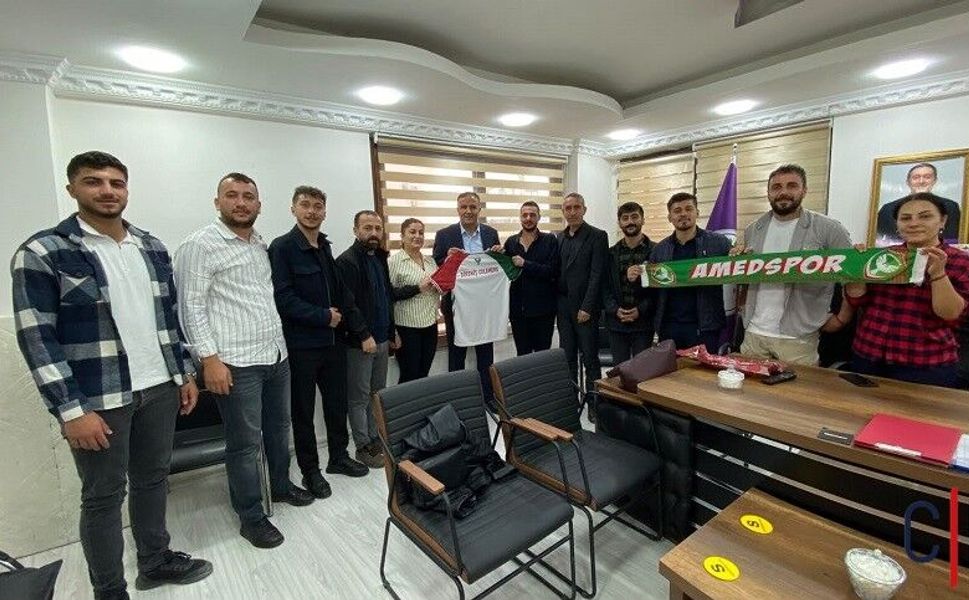 Amedspor Colemêrg Direniş Grubu Partimizi Ziyaret Etti