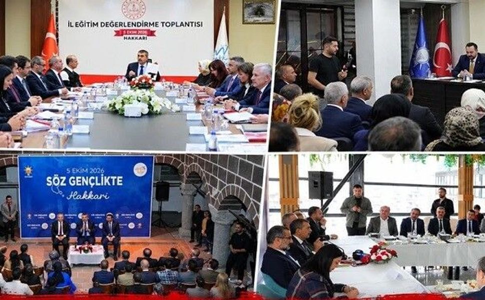Bakan Tekin Hakkâri’de İki Gün Boyunca Neler Yaptı!