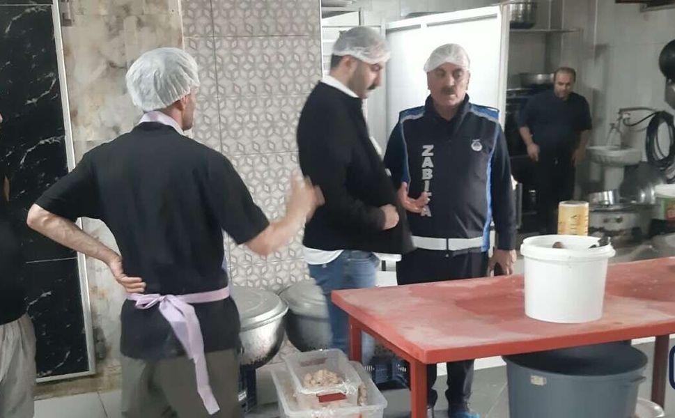 Hakkari’de toplu yemek üretimine sıkı kontrol