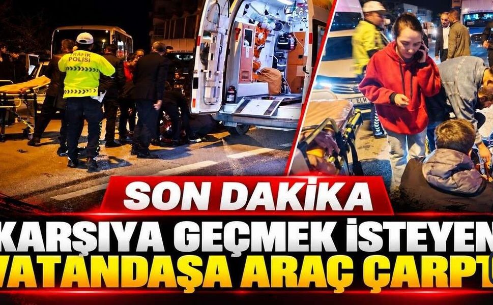 Hakkari’de karşıya geçmek isteyen kadına otomobil çarptı